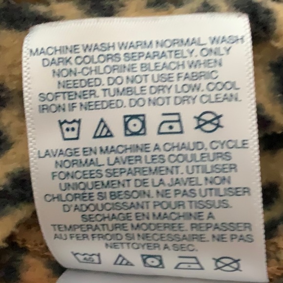 Lands' End Fleece Top, Size M - Picture 4 of 4